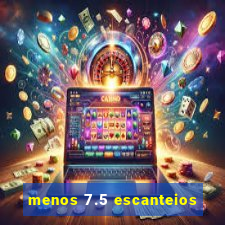 menos 7.5 escanteios